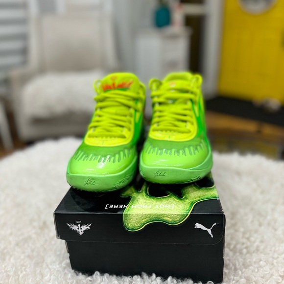 Puma Melo MB.02 slime edition size Y5.5 - Picture 5 of 7